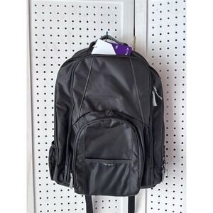 Targus 17 Inch Groove Black Laptop Backpack Bag 27L NEW CVR617 Travel Student